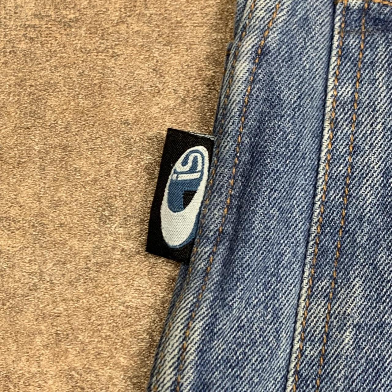Interstate 90s baggy blue denim jeans