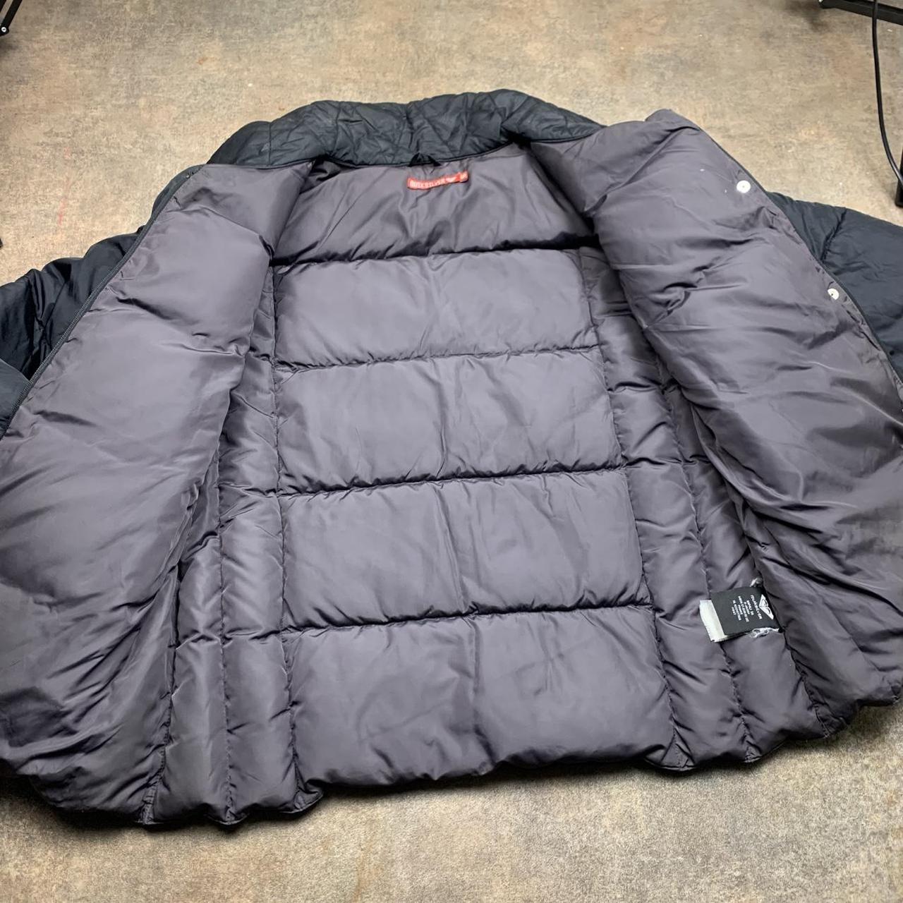 Quiksilver 90s black puffer lined jacket