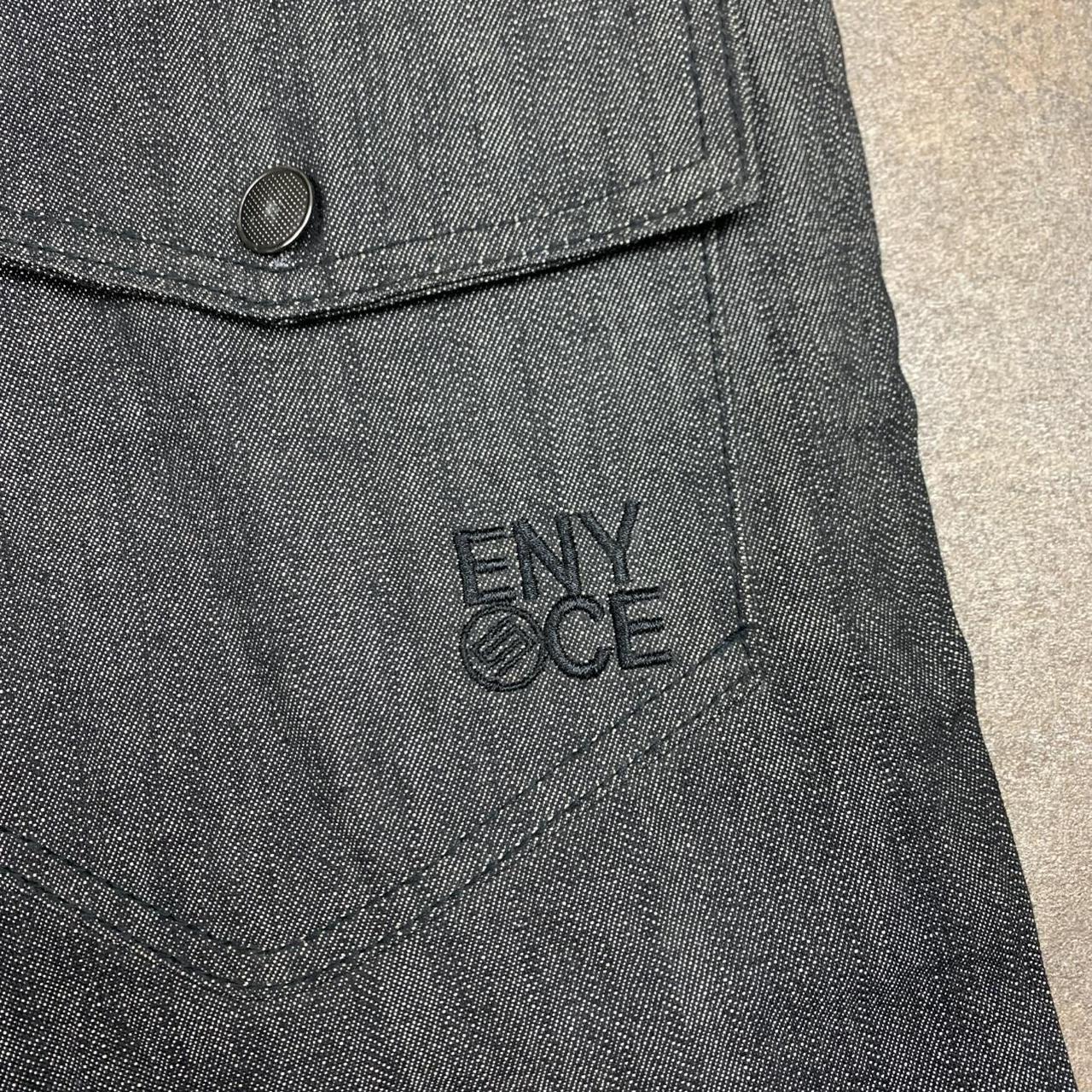 Enyce 00s baggy grey graphic denim jeans