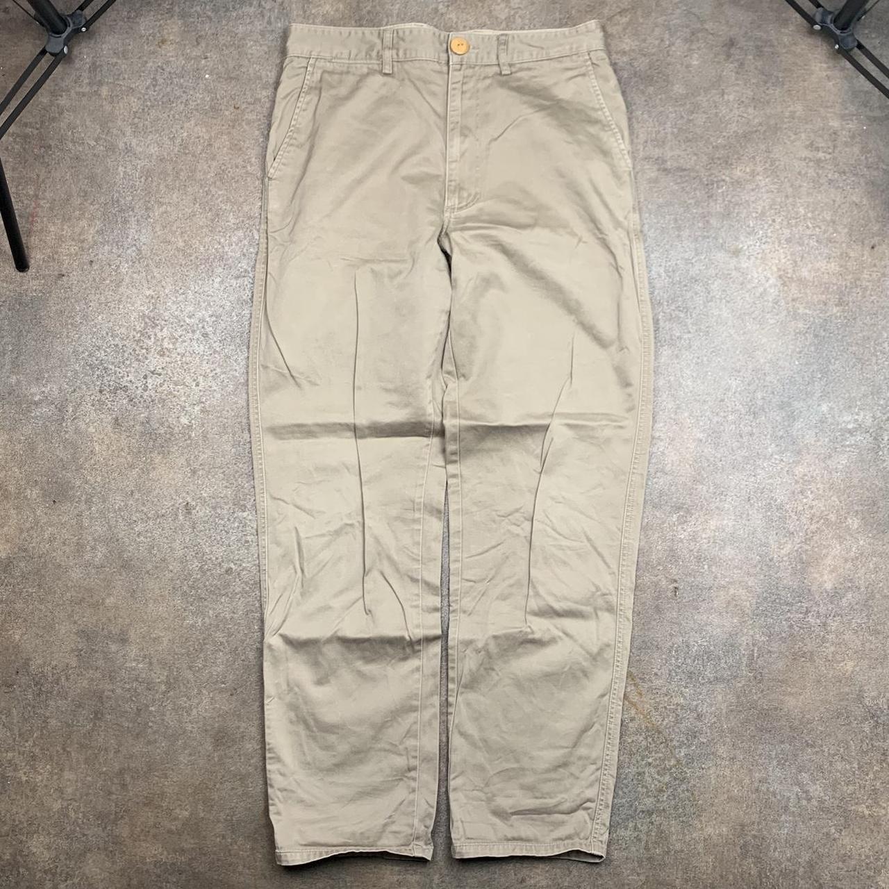 Avirex 00s beige baggy chino trousers