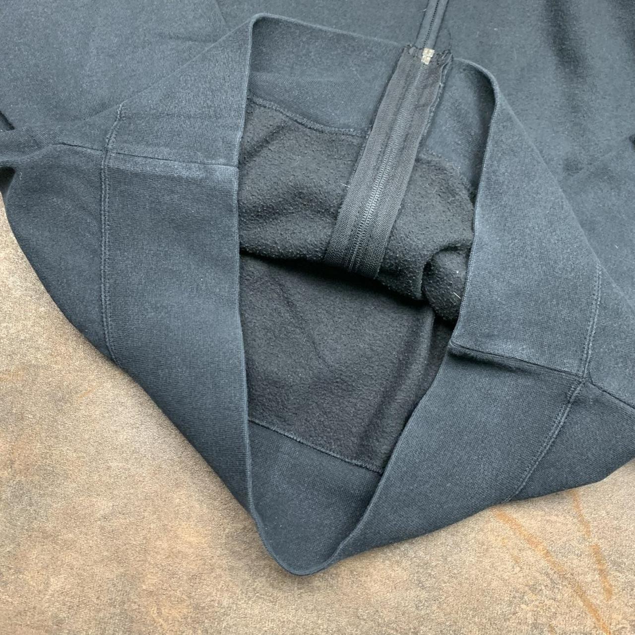 Fox Racing 00s black graphic boxy zip hoodie