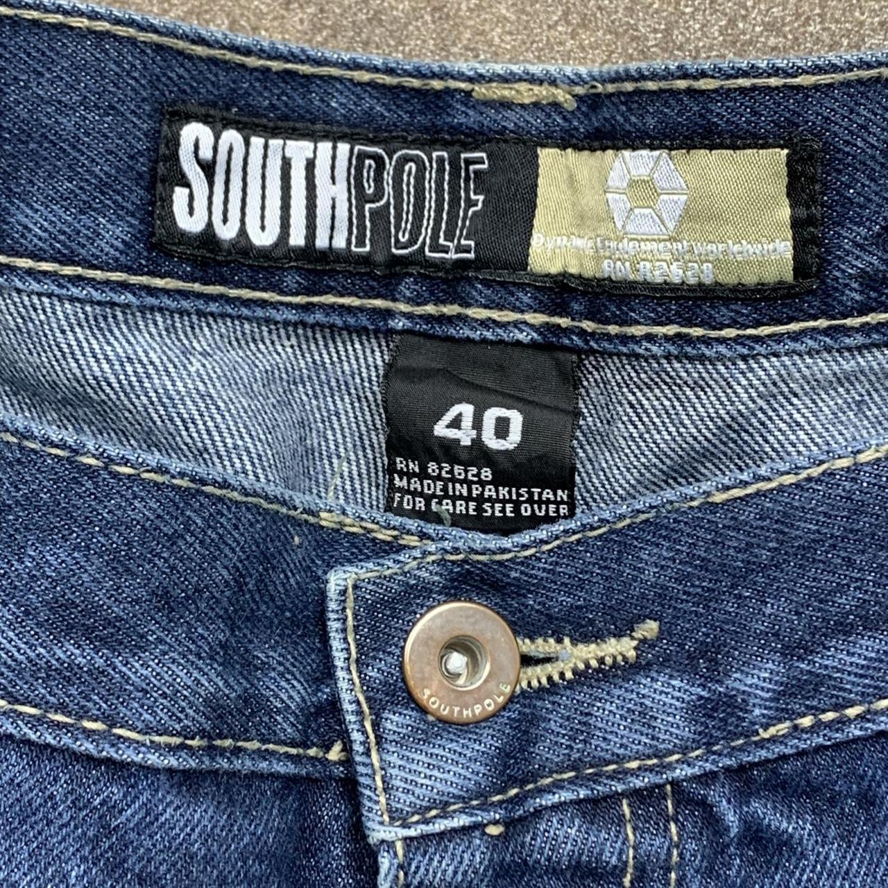 Southpole 00s navy baggy carpenter denim jeans