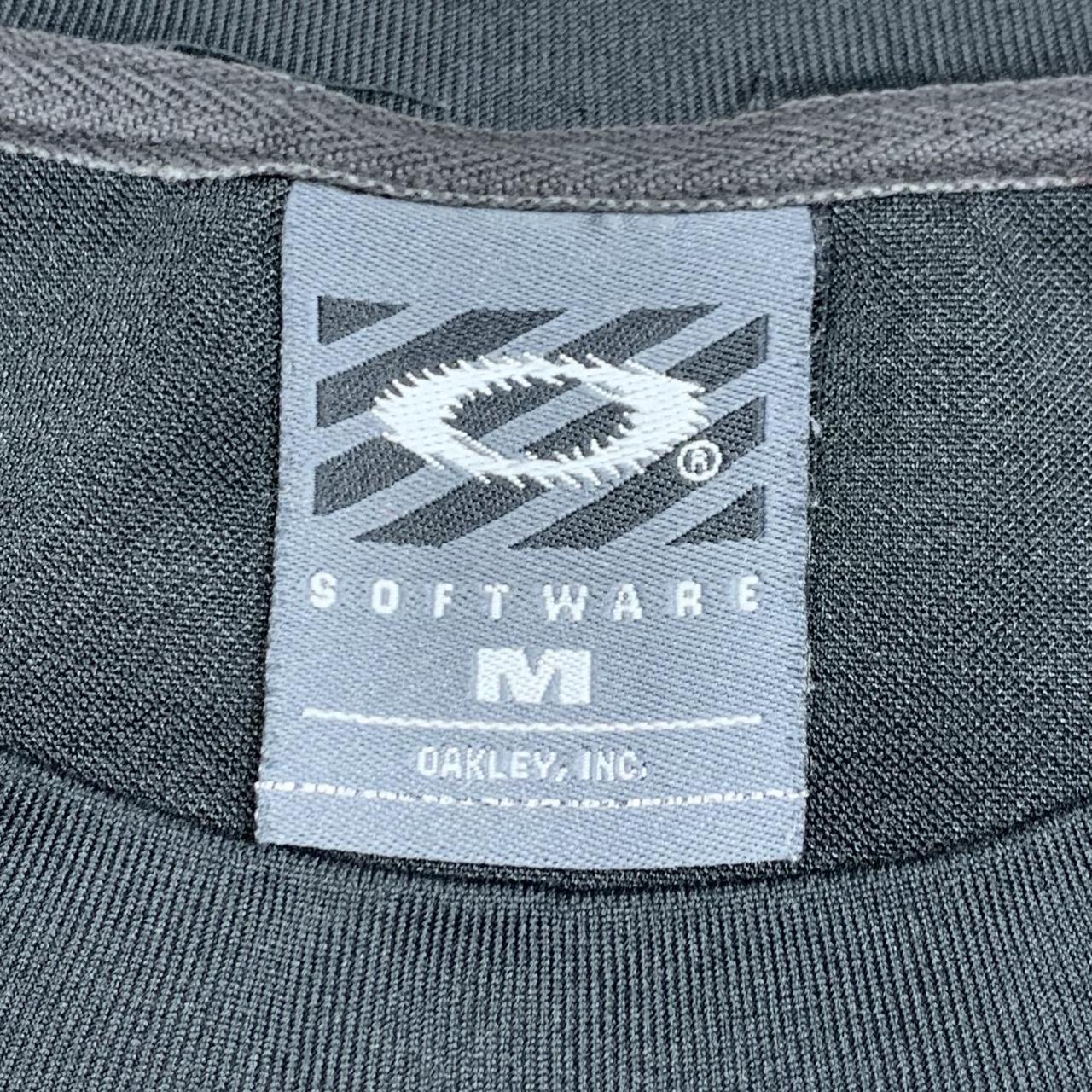 Oakley Software 90s black graphic breathable gym tee