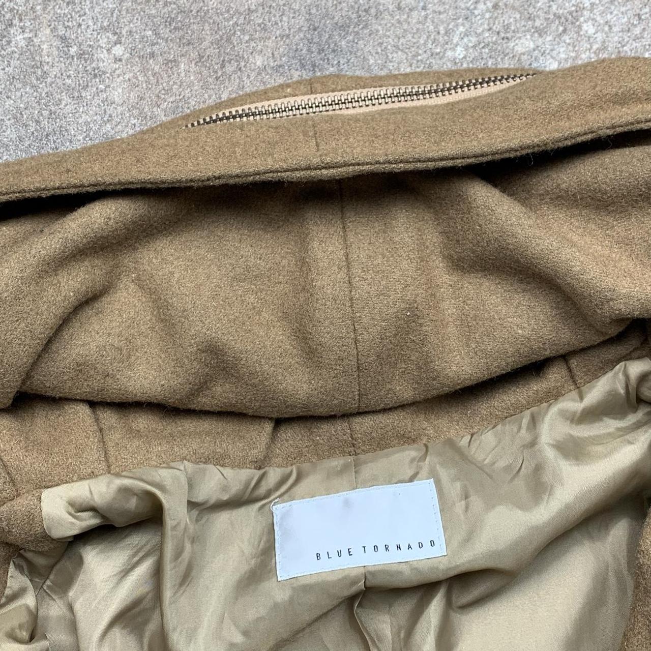 Blue Tornado Japanese utilised beige zip jacket