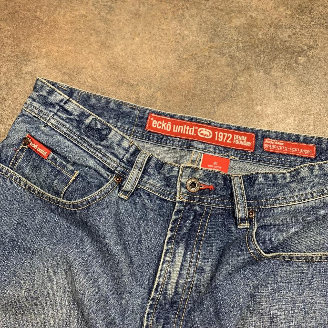 Ecko Unltd. 00s baggy blue denim jorts