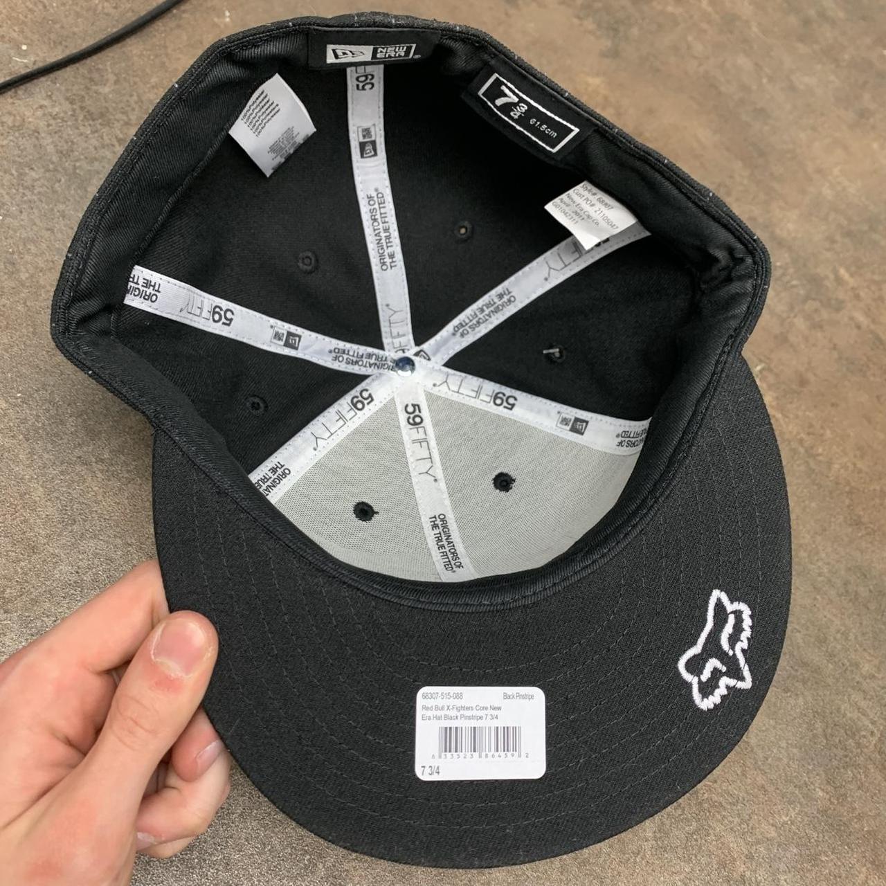 Fox Racing x Red Bull X-Fighters black graphic cap