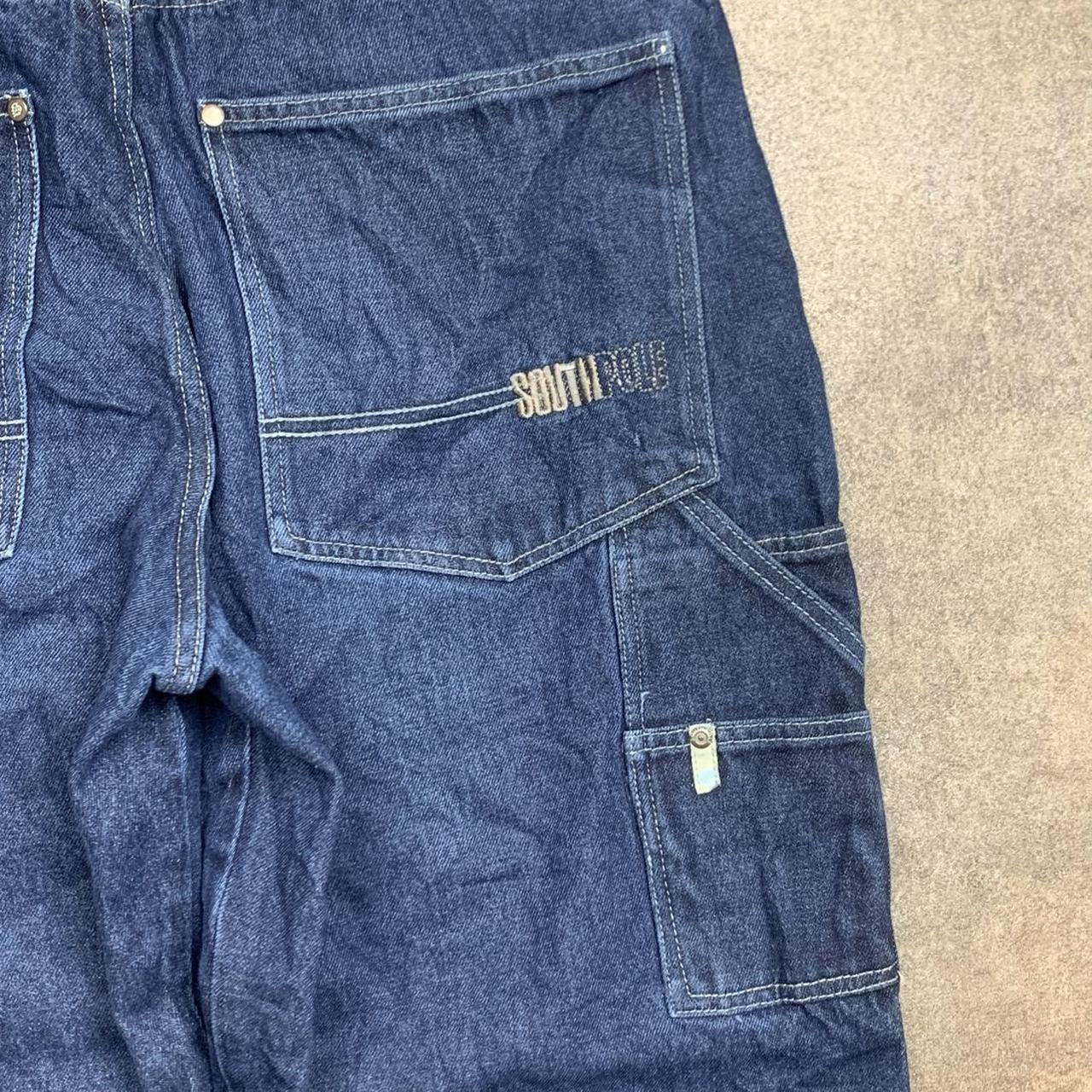 Southpole 00s baggy navy carpenter denim jeans