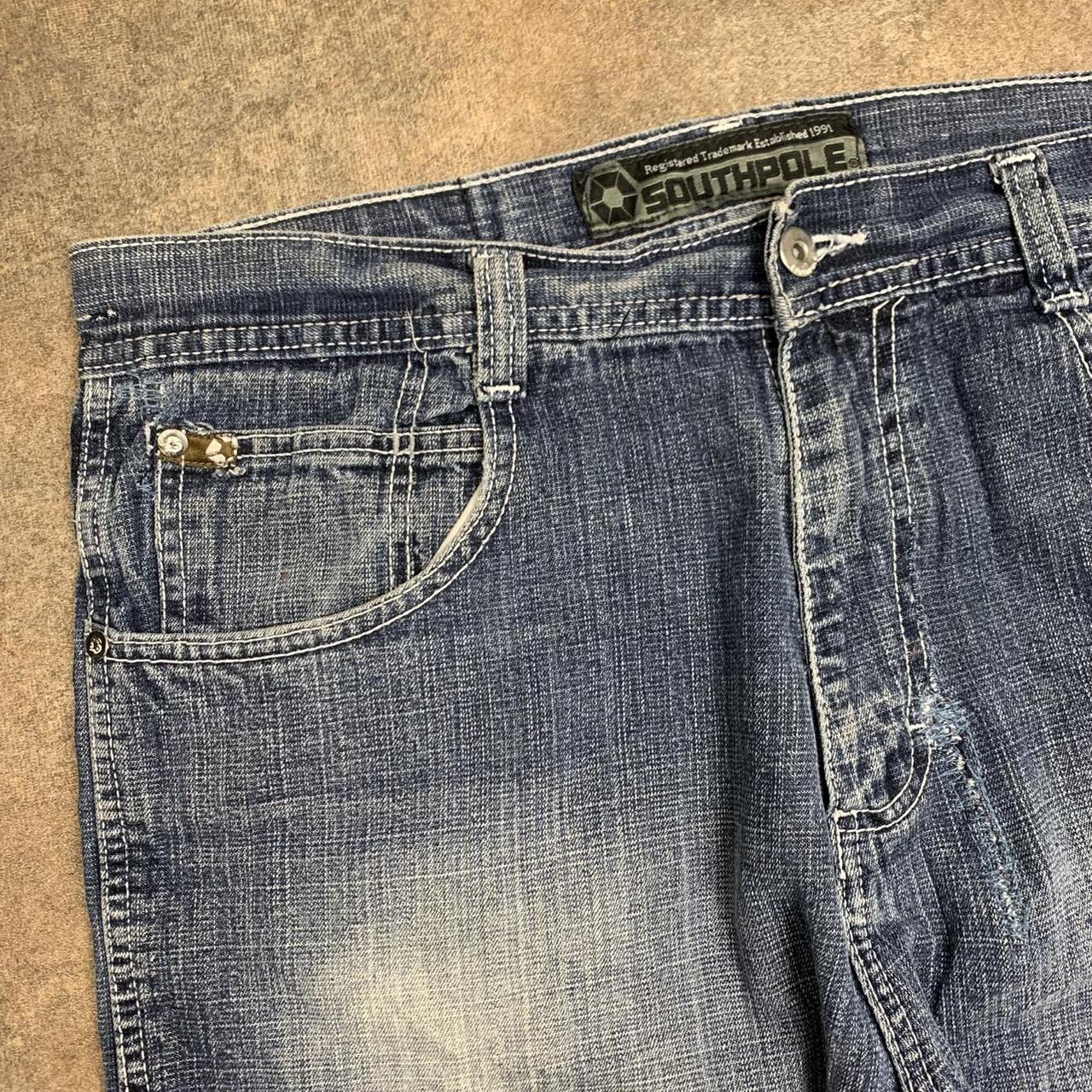 Southpole 00s baggy navy blue denim jeans