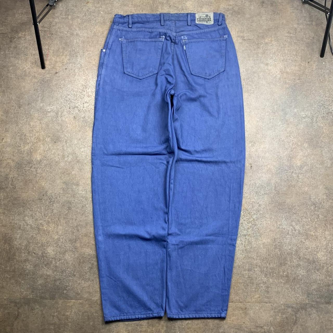 Levi’s Silvertab 00s baggy blue denim jeans