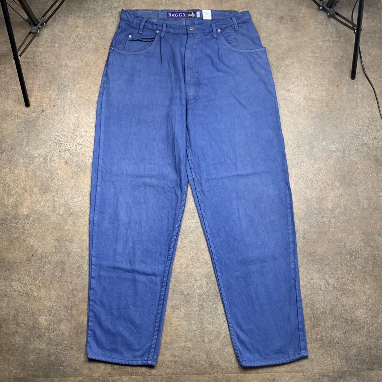 Levi’s Silvertab 00s baggy blue denim jeans