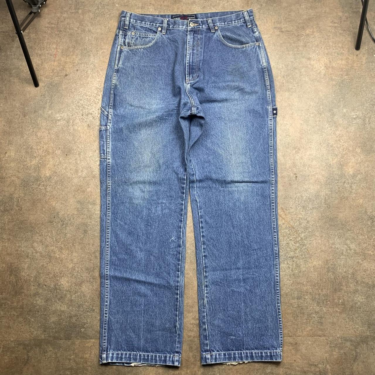Phat Farm 90s blue baggy carpenter denim jeans