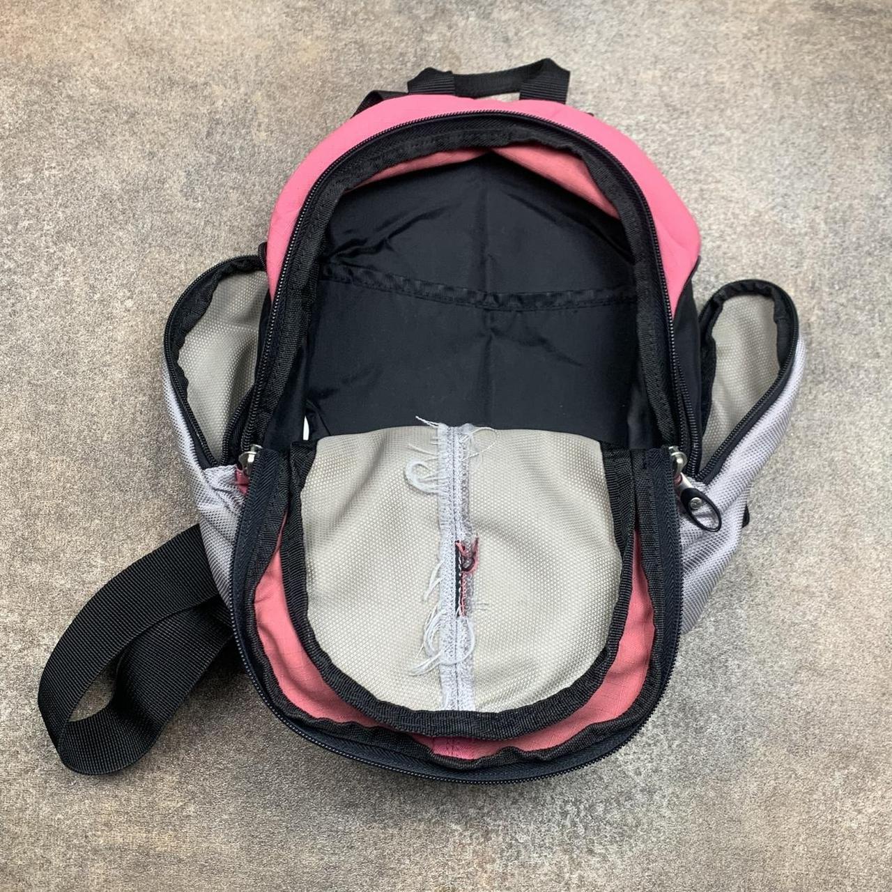 Timberland 00s pink white backpack