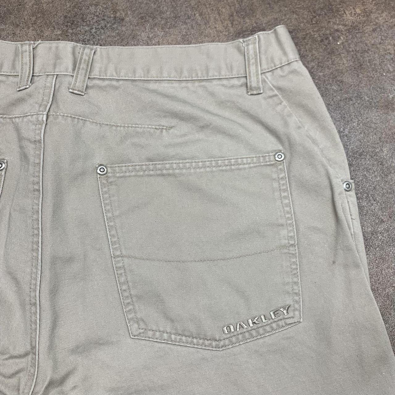 Oakley Software 00s cream beige baggy jeans