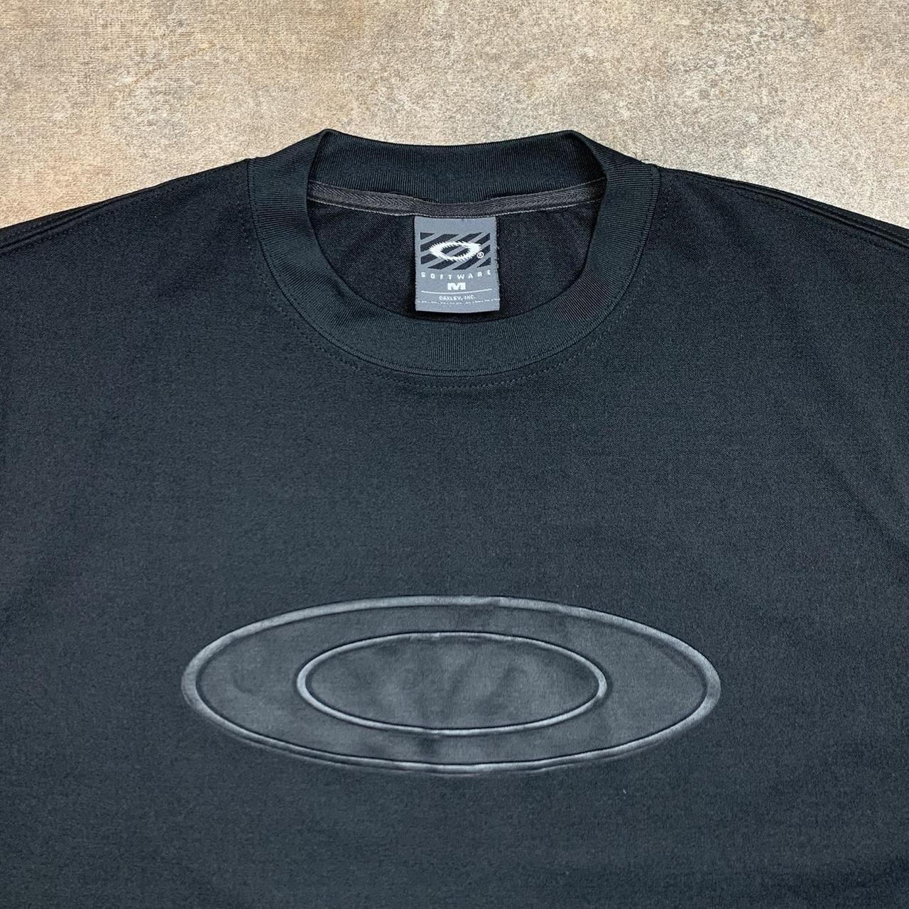 Oakley Software 90s black graphic breathable gym tee