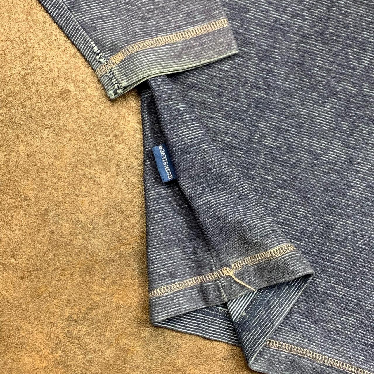 Quiksilver 90s blue graphic long sleeve tee