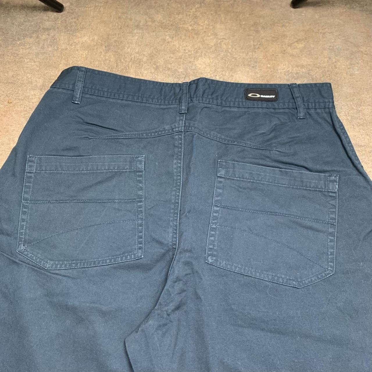 Oakley Software 00s navy baggy denim shorts