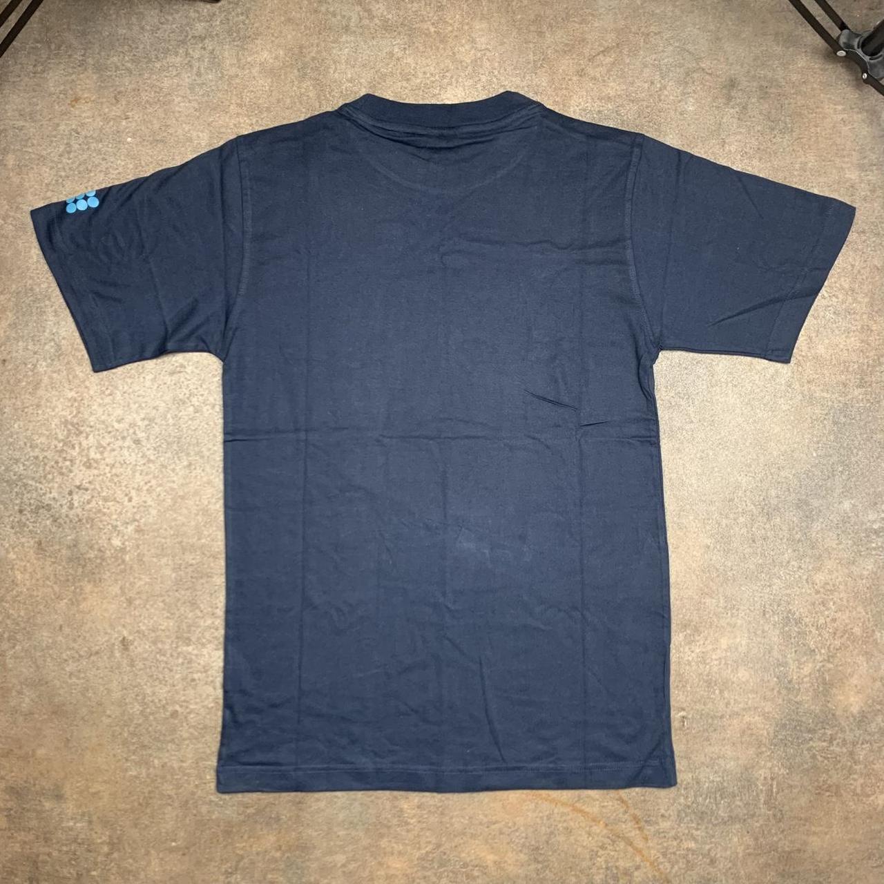 Drunknmunky 00s navy graphic tee