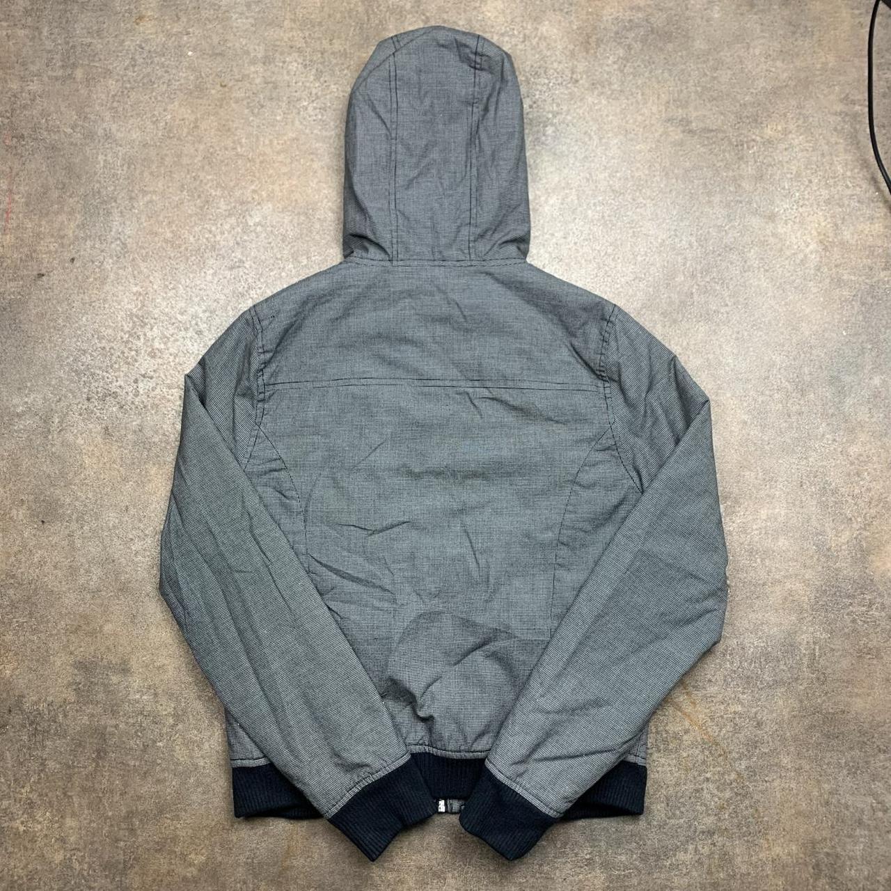 DC Shoes 00s fur hood grey zip jacket