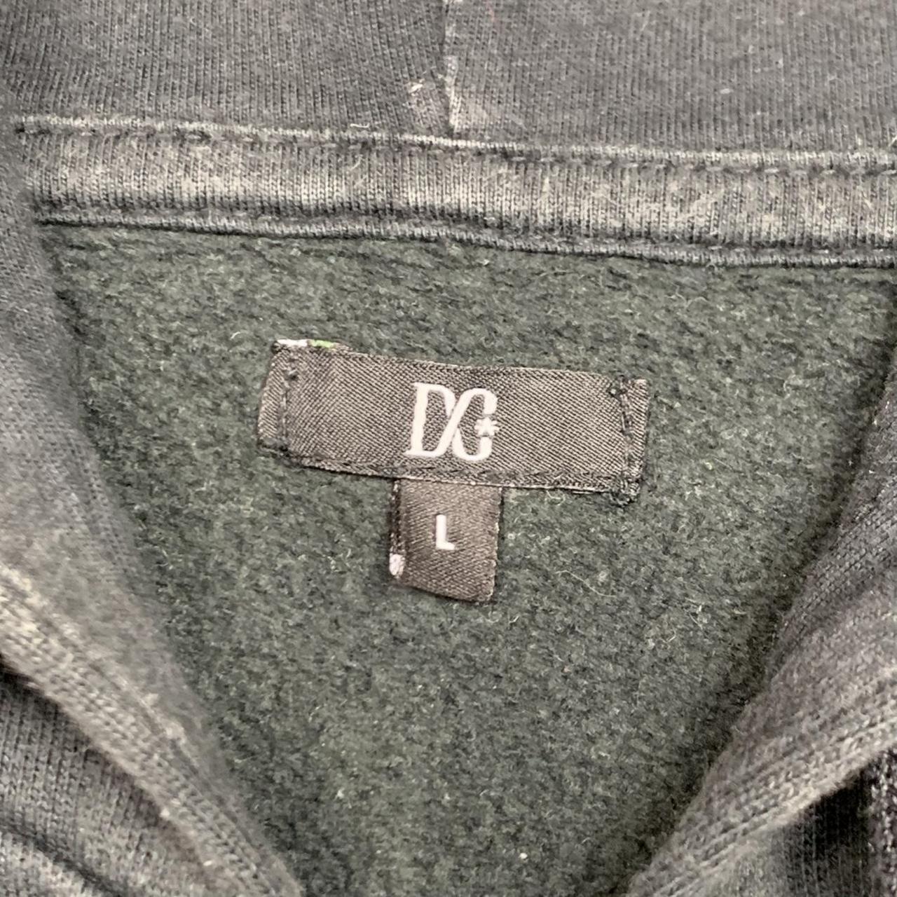 DC Shoes 00s black graphic zip hoodie