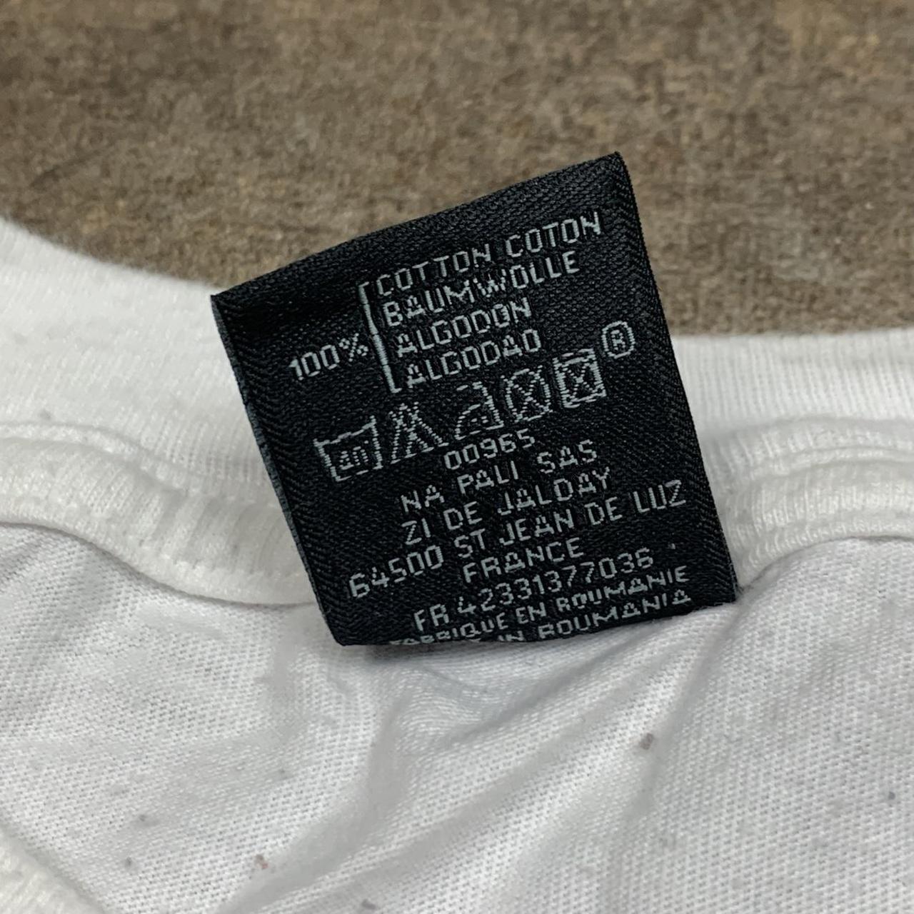 Quiksilver 90s white graphic tee