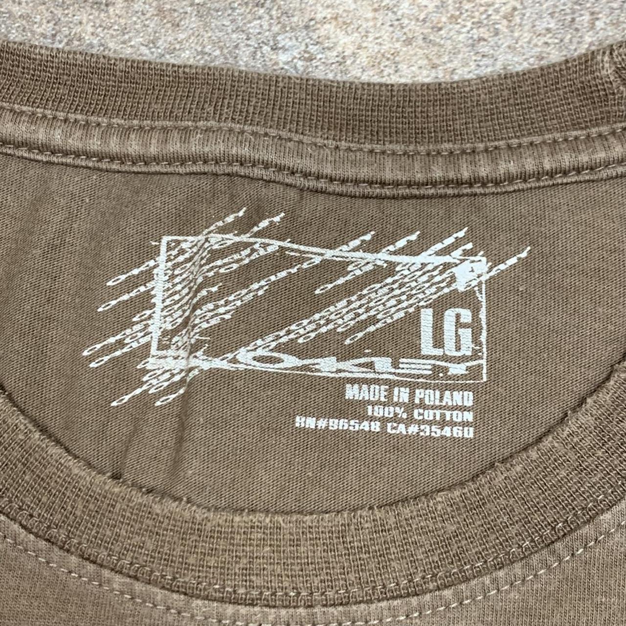 Oakley 00s brown pocket logo tee