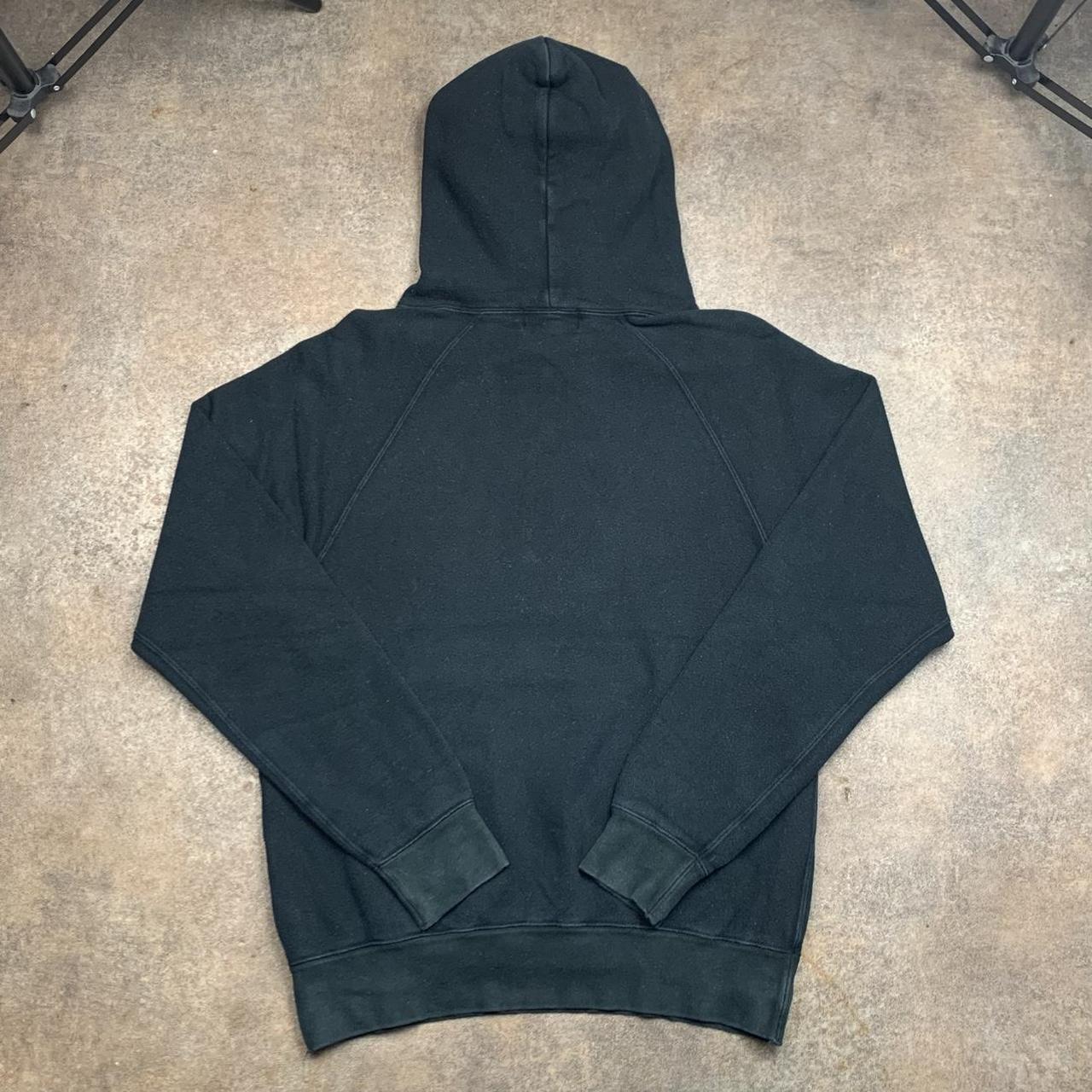 Hysteric Glamour 00s black pink graphic hoodie