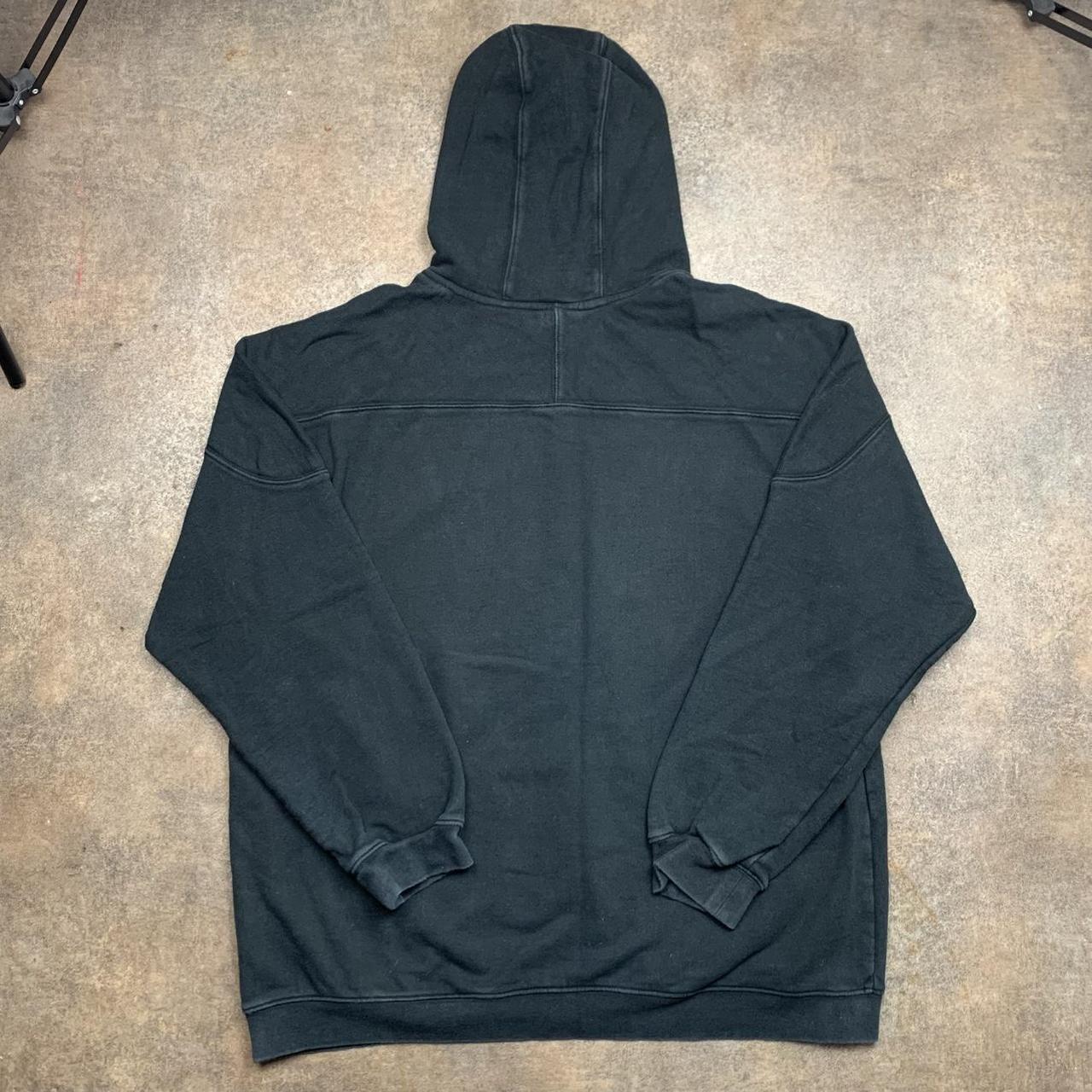 Oakley Software 00s graphic black blue boxy hoodie