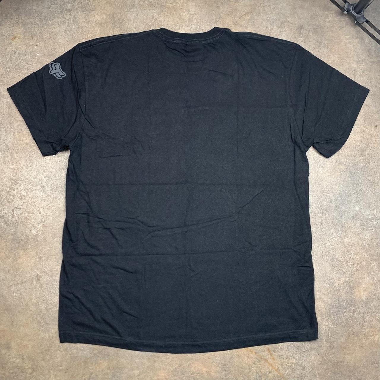 Fox Racing 00s black grey graphic tee