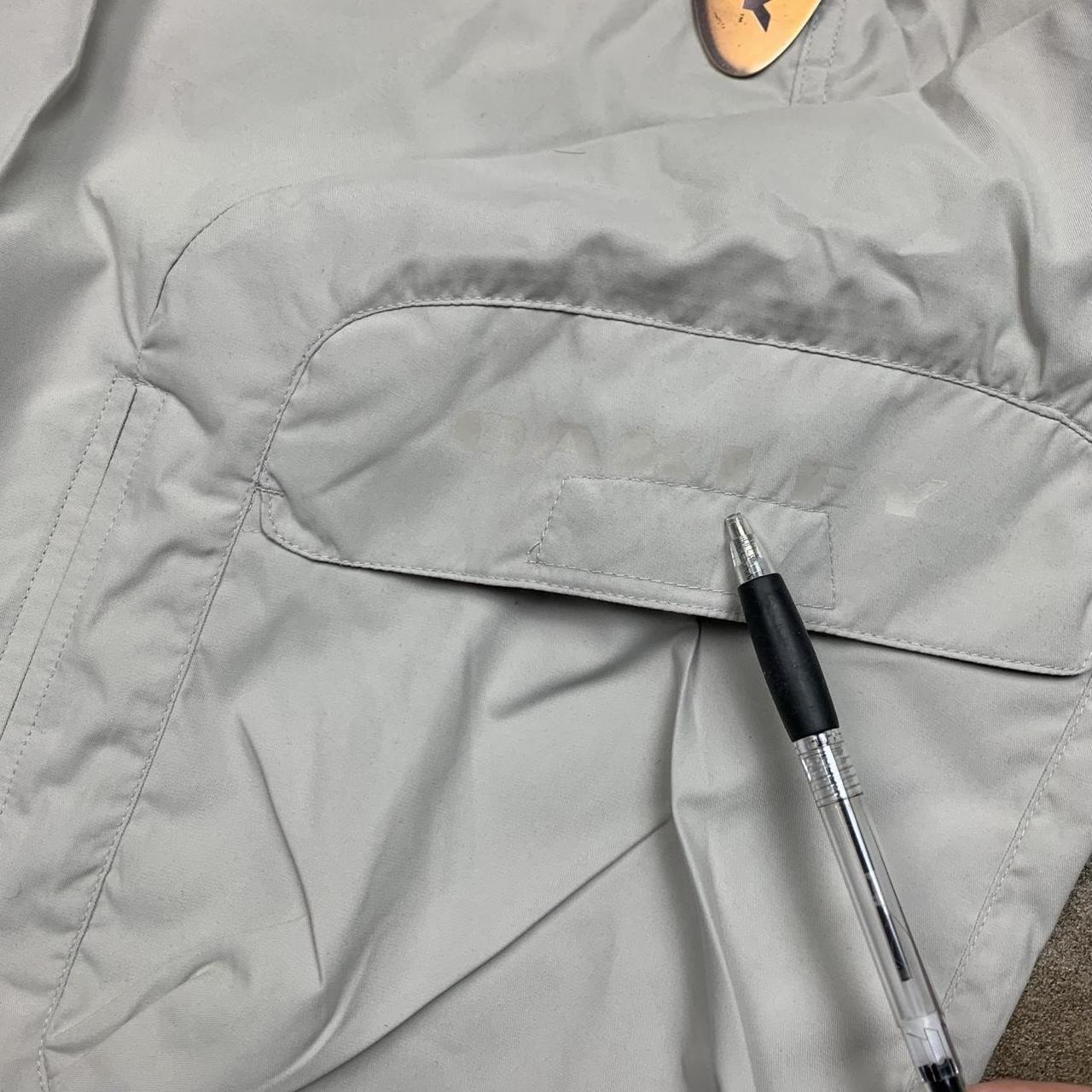 Oakley Software 00s baggy white cargo shorts