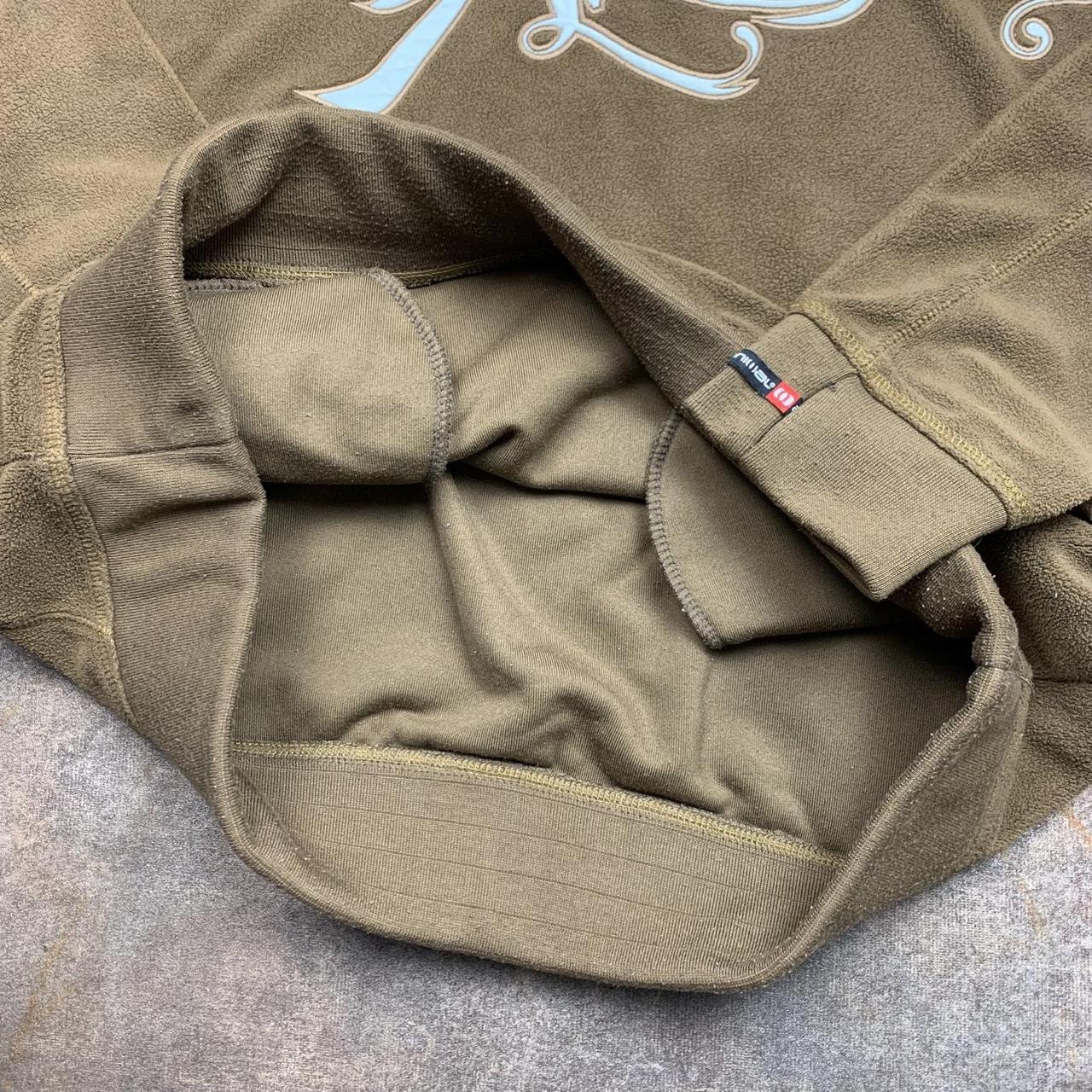 Animal 00s brown graphic baggy hoodie