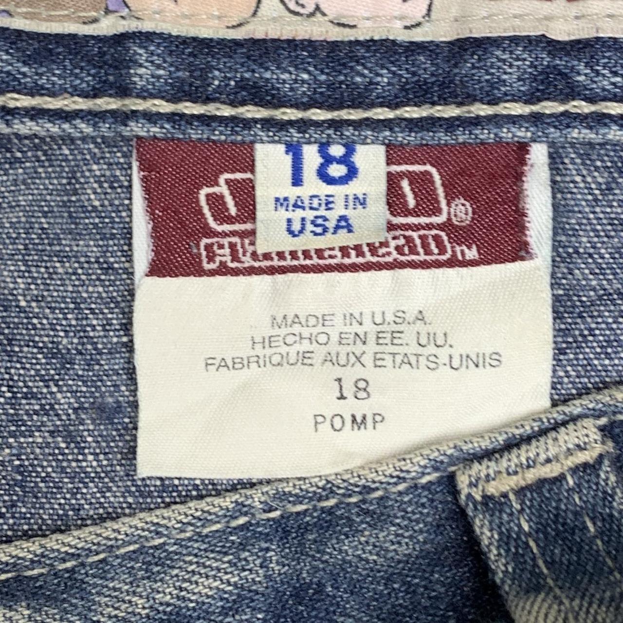 JNCO Flamehead 90s baggy graphic carpenter double knee jeans