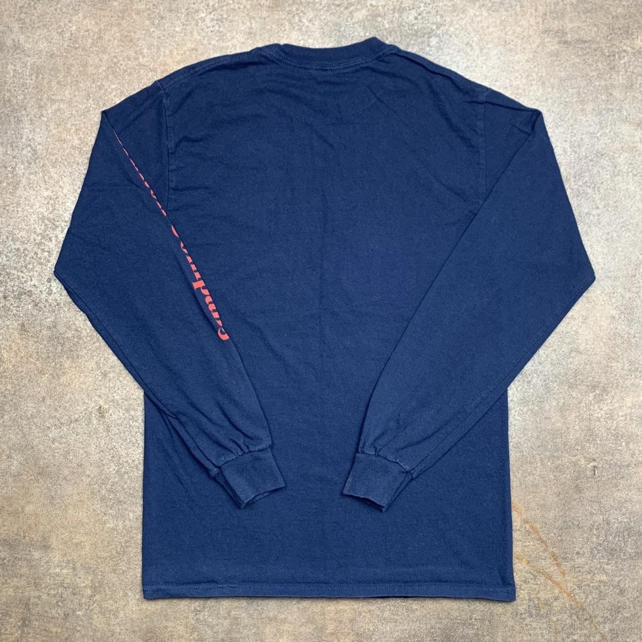 Brixton graphic navy long sleeve tee