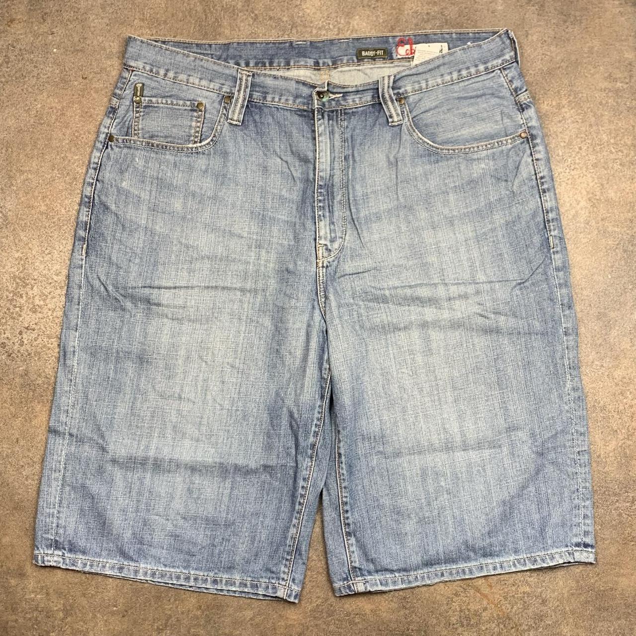 Ecko Unltd. 00s light blue baggy denim shorts