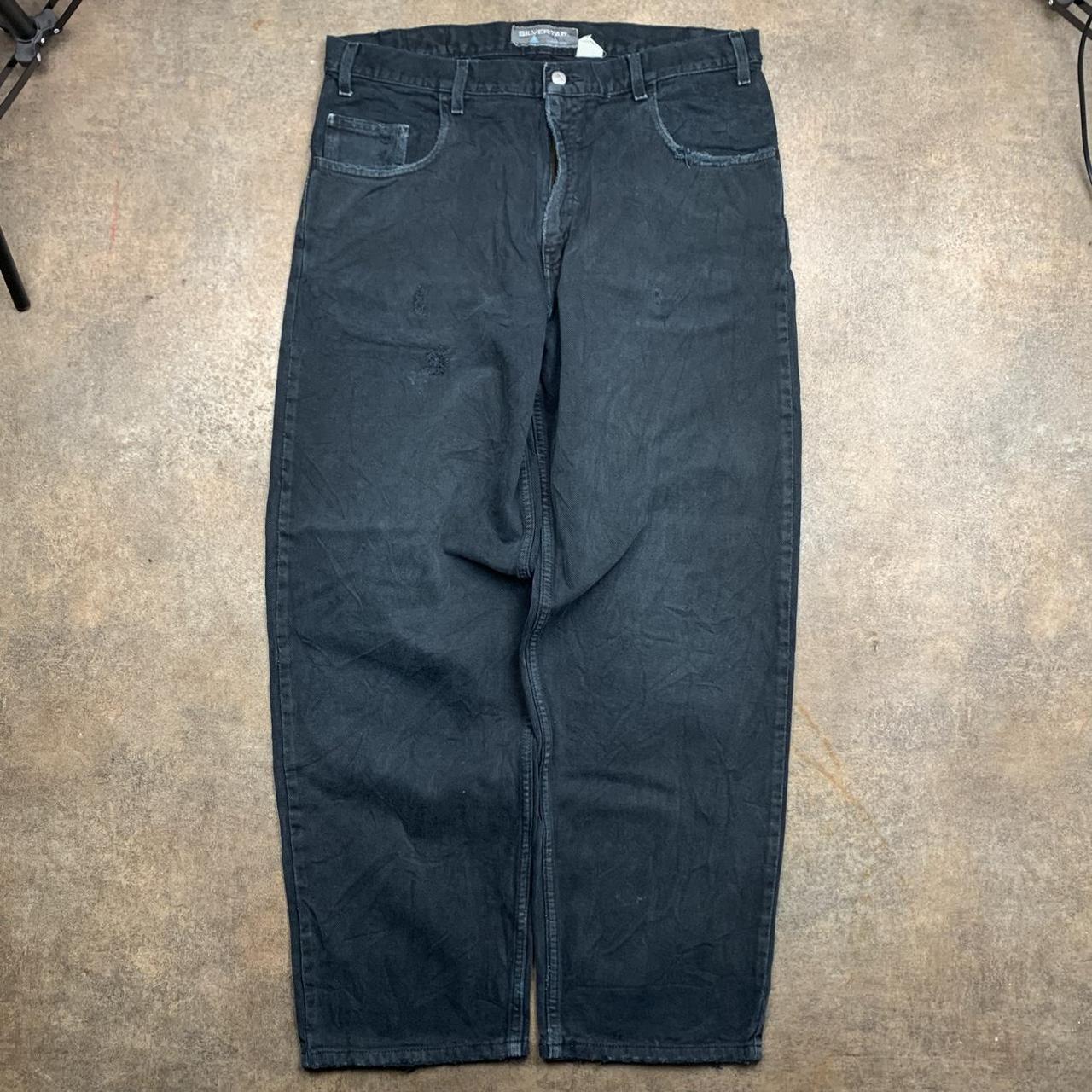 Levi’s Silvertab 90s baggy black denim jeans