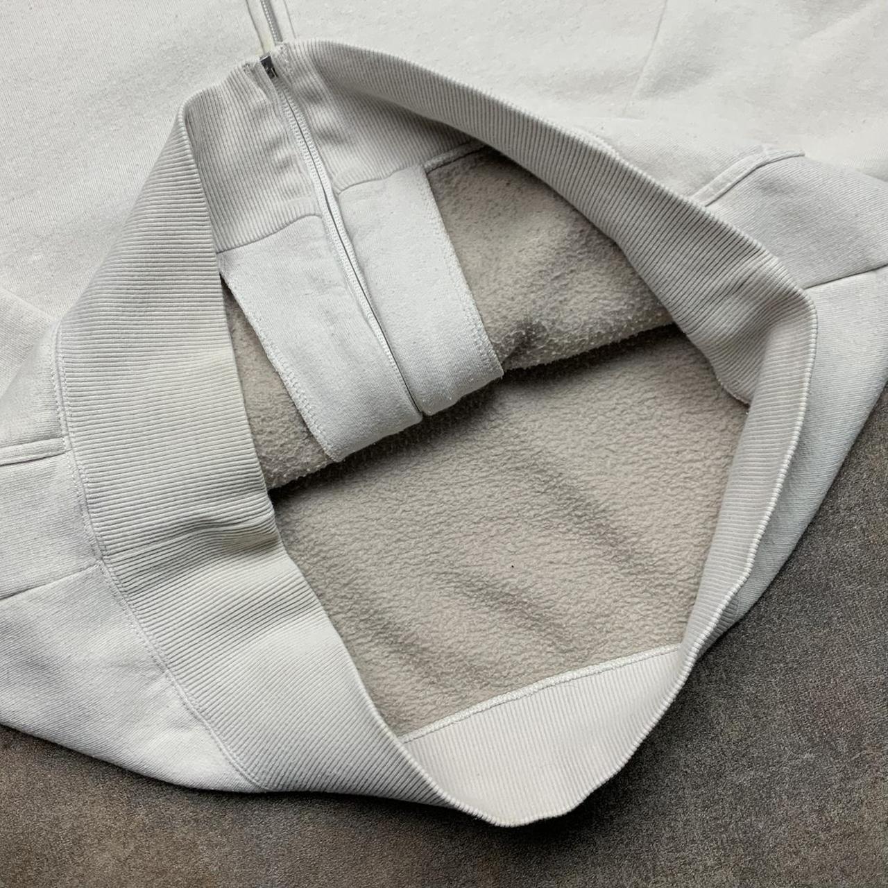 Oakley 00s cream graphic zip hoodie