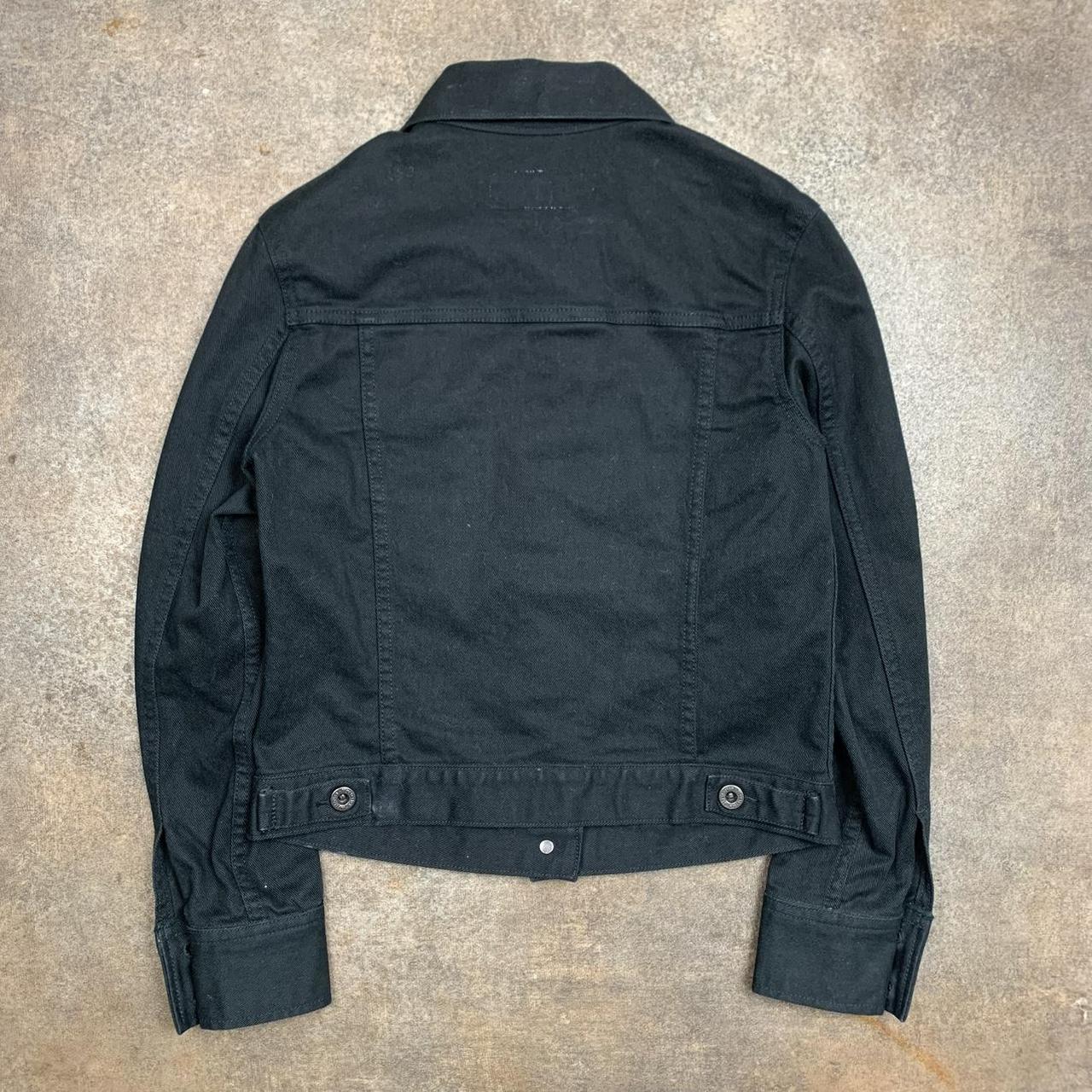 Hysteric Glamour 00s cropped black denim jacket