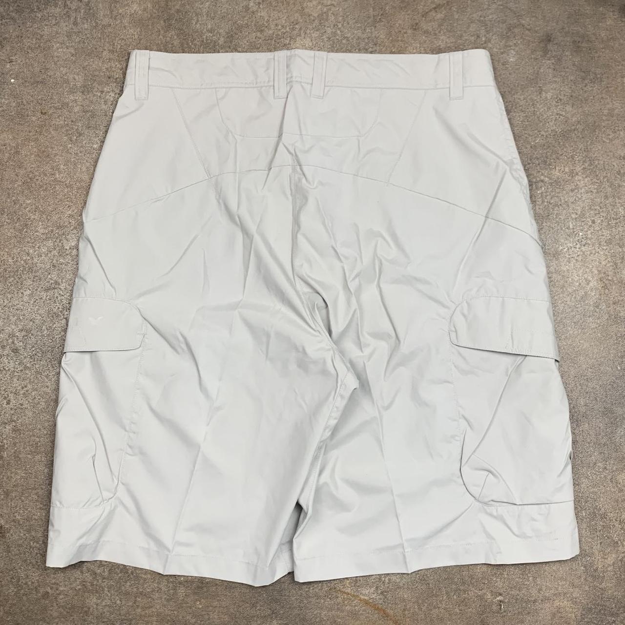 Oakley Software 00s baggy white cargo shorts