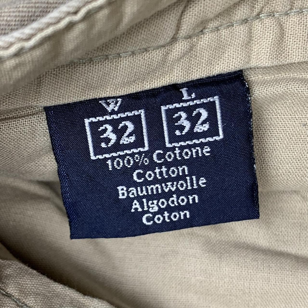 Avirex 00s beige baggy chino trousers