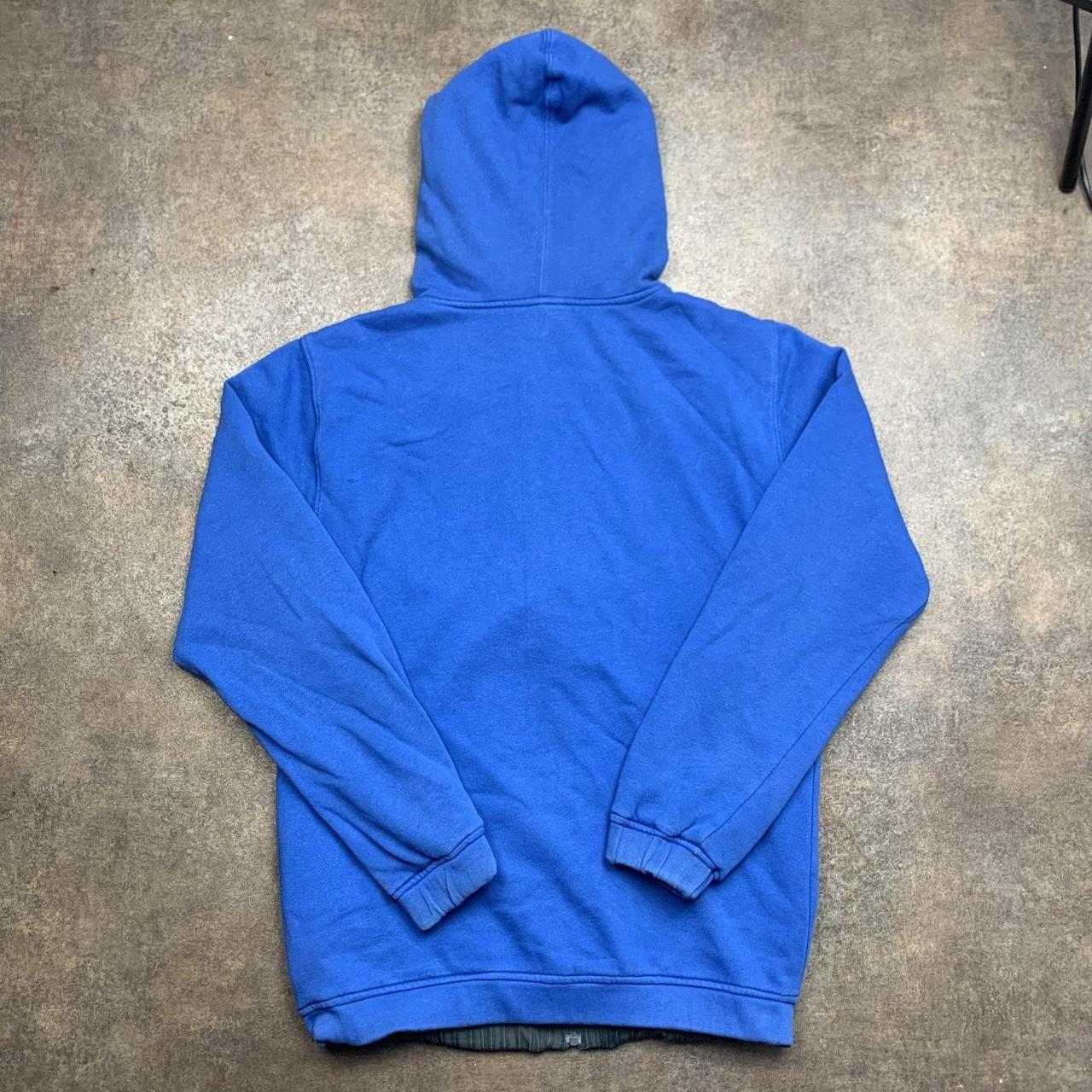 DC Shoes 00s blue grey reversible zip hoodie jacket