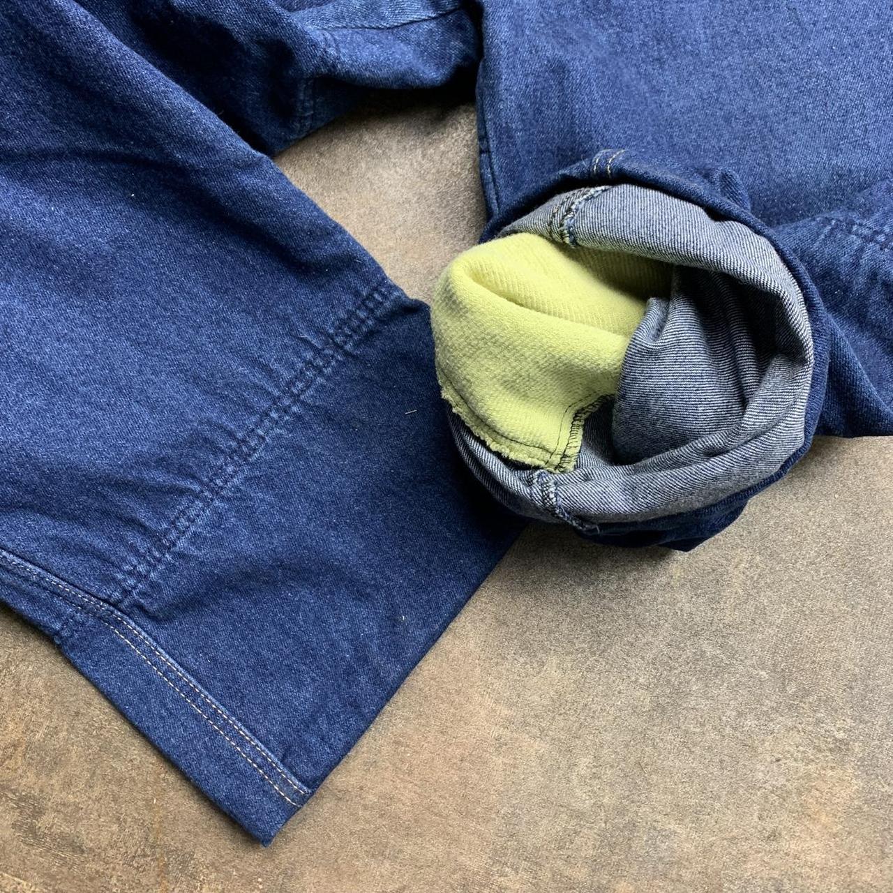 Draggin' 00s navy lined heavyweight denim jeans