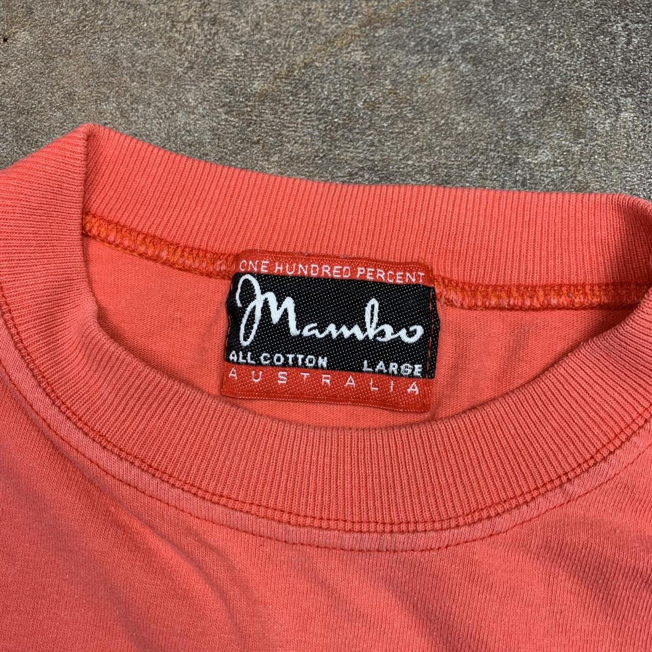 Mambo 1990 hot pink graphic tee