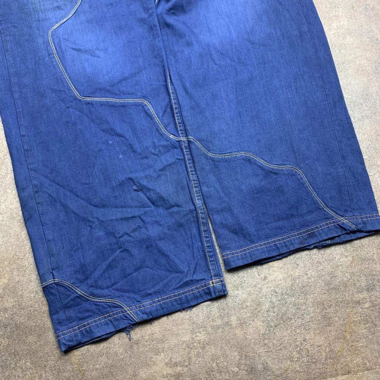 Pepe Jeans 00s navy baggy graphic denim jeans