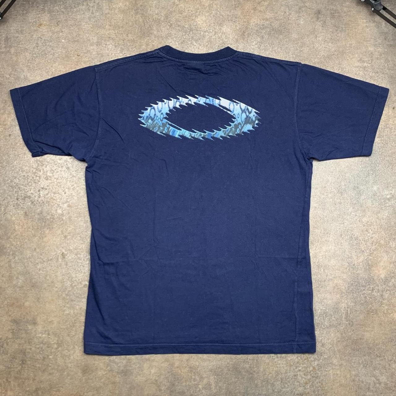 Oakley Software 00s navy static icon graphic tee