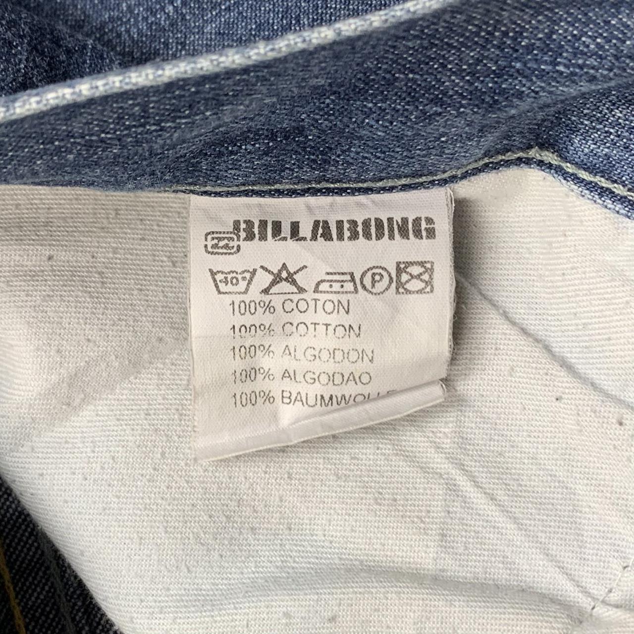 Billabong 00s baggy graphic navy jeans