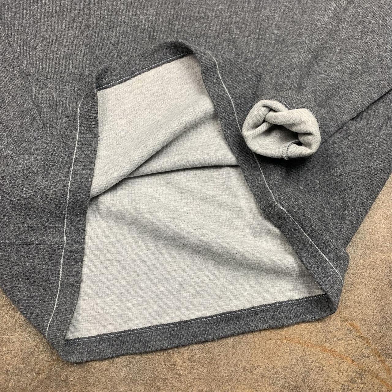 Quiksilver 90s grey boxy logo sweatshirt