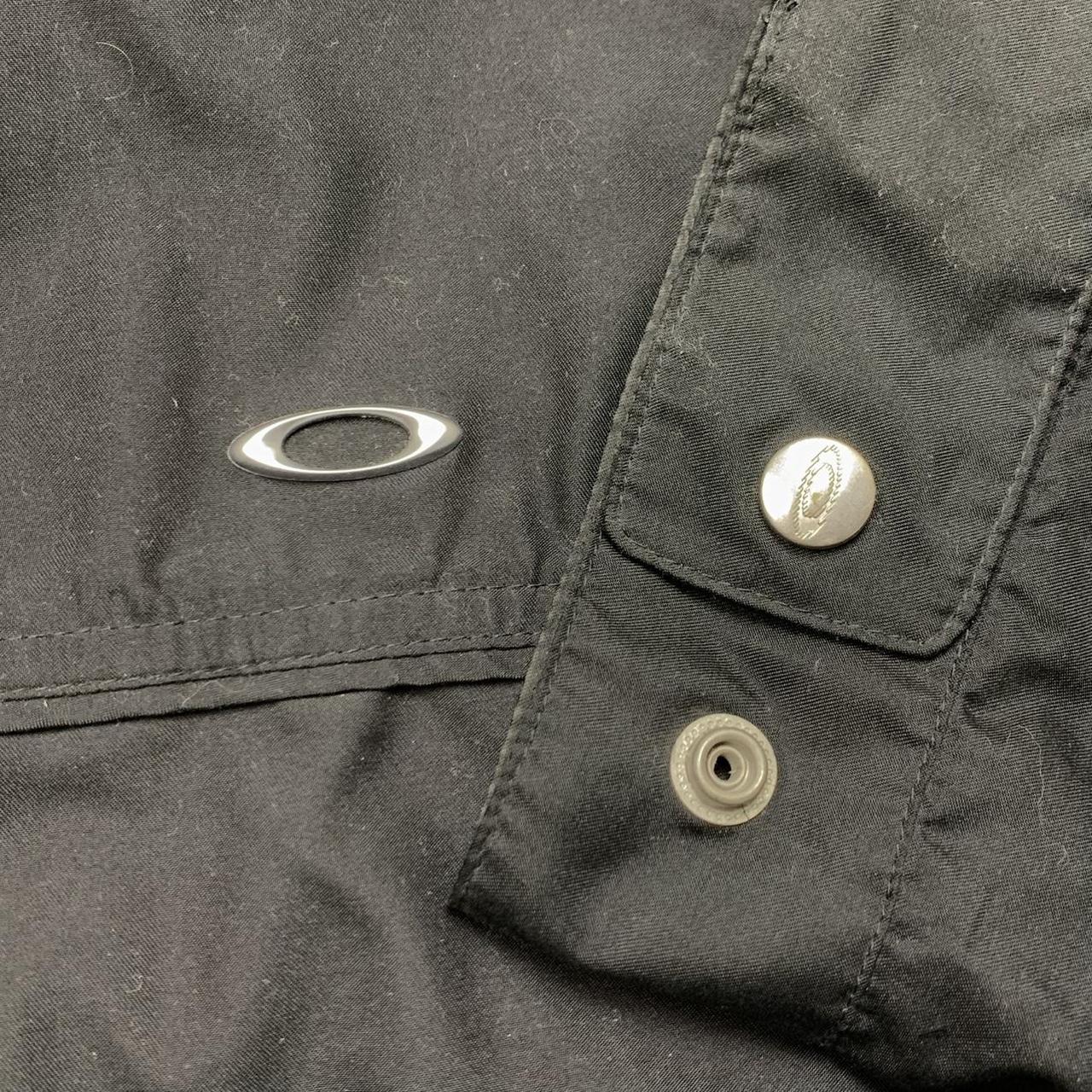 Oakley Software 00s black grey logo track jacket