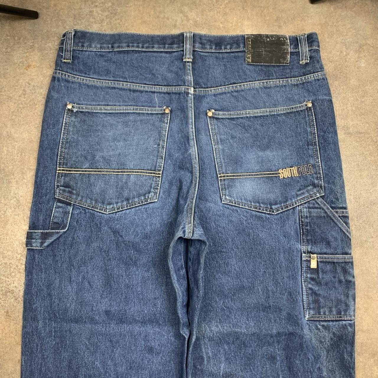 Southpole 00s navy baggy carpenter denim jeans