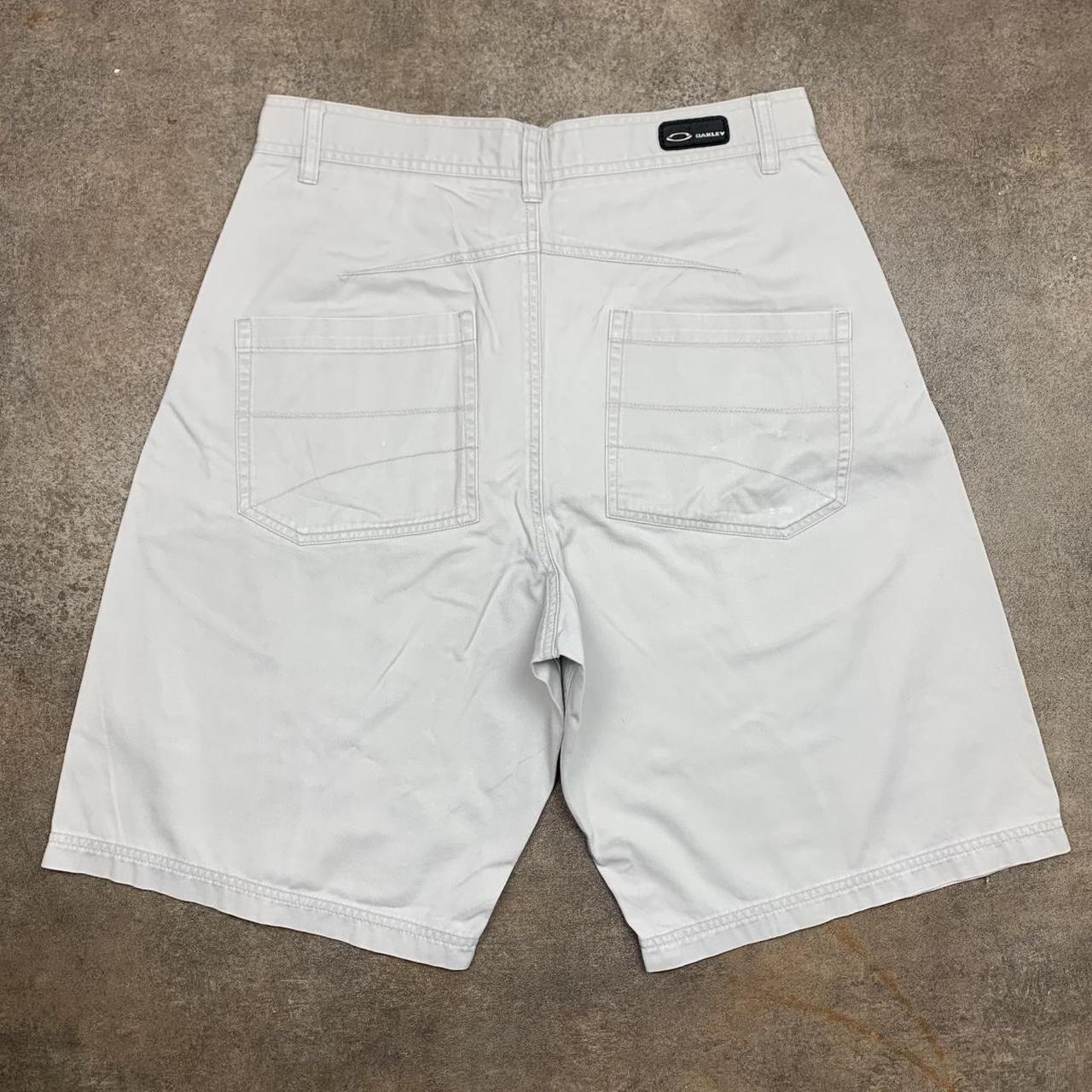 Oakley Software 00s cream baggy shorts