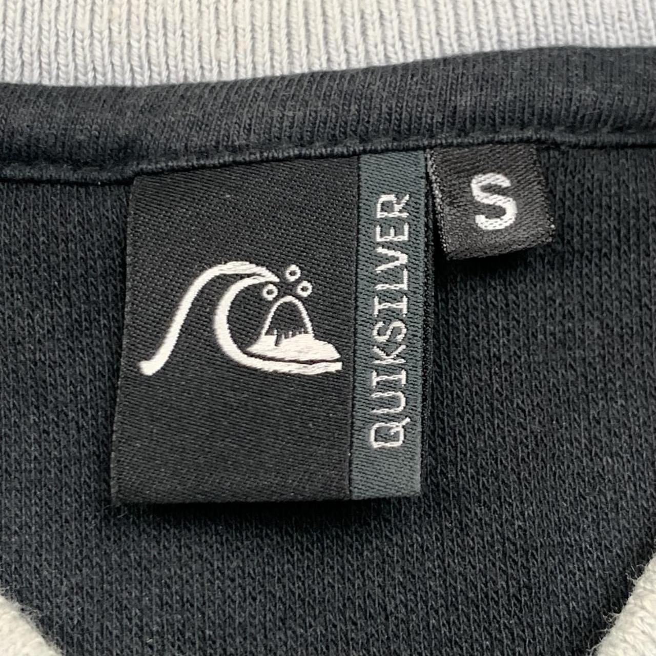 Quiksilver 90s black knit v-neck sweater