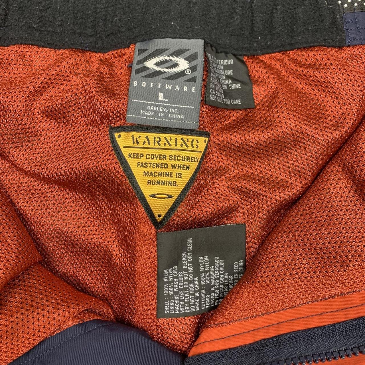 Oakley Software 90s baggy technical ski navy salopettes